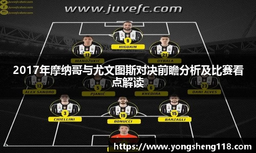 2017年摩纳哥与尤文图斯对决前瞻分析及比赛看点解读